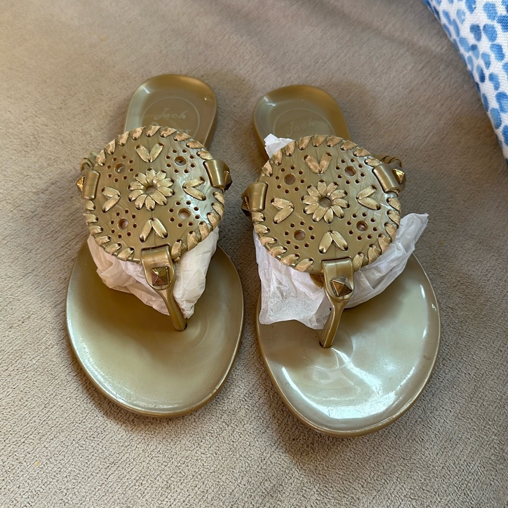 Jack Rogers jelly sandals size 12